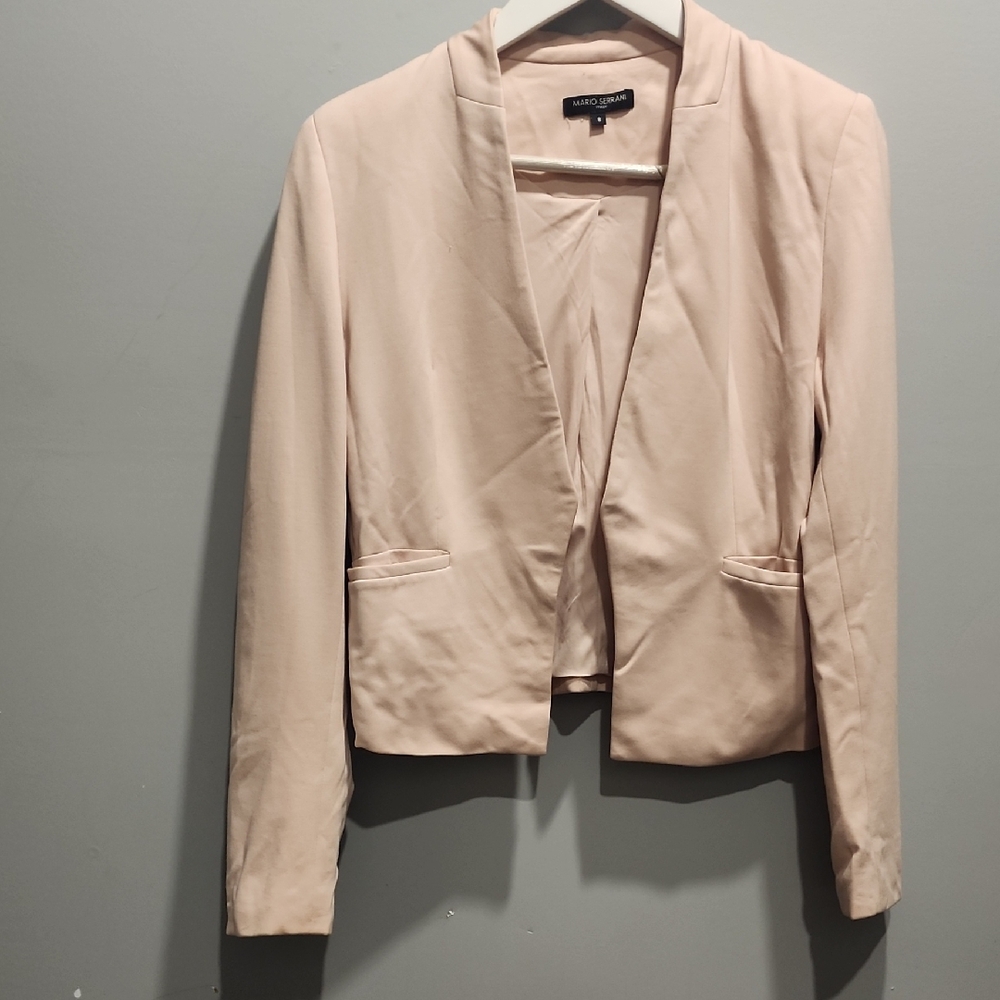 Mario Serrani Women's Pale Pink Blazer